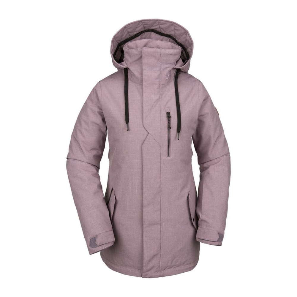 Volcom women's ashlar insulated jacket - purple haze